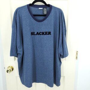 Men's VTG 90s/2000s No Boundaries Slacker Short Sleeve Tee XXXL Heather Blue